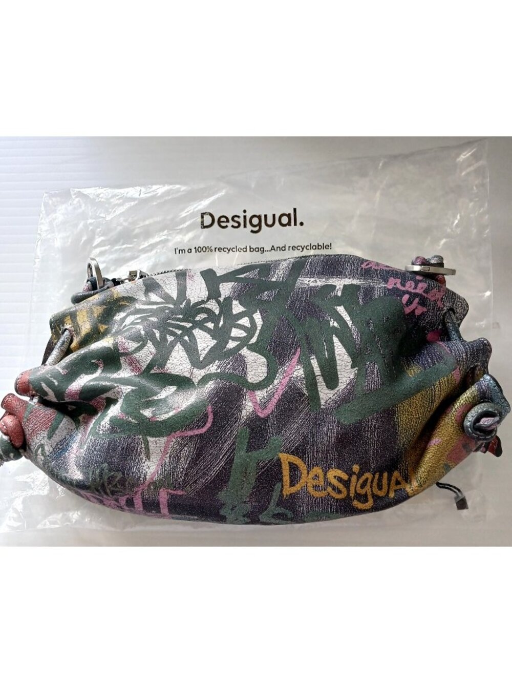 Desigual Arty Printed Bag Crossbody NEW Shoulder bag Purse - Picture 2 of 13